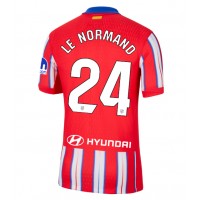 Camisa de time de futebol Atletico Madrid Robin Le Normand #24 Replicas 1º Equipamento 2024-25 Manga Curta